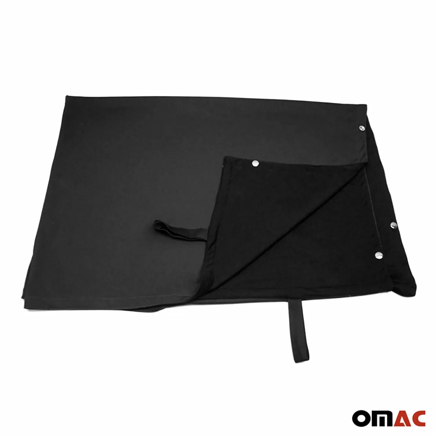 2014-2026 RAM ProMaster Magnetic Window Curtains UV Protection Black 3Pcs - Image 3