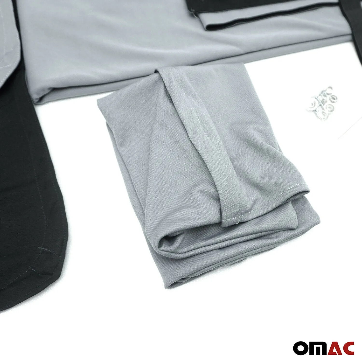 2006-2018 Mercedes-Benz Sprinter W906 Magnetic Window Curtains UV Protection Gray Black - Image 10