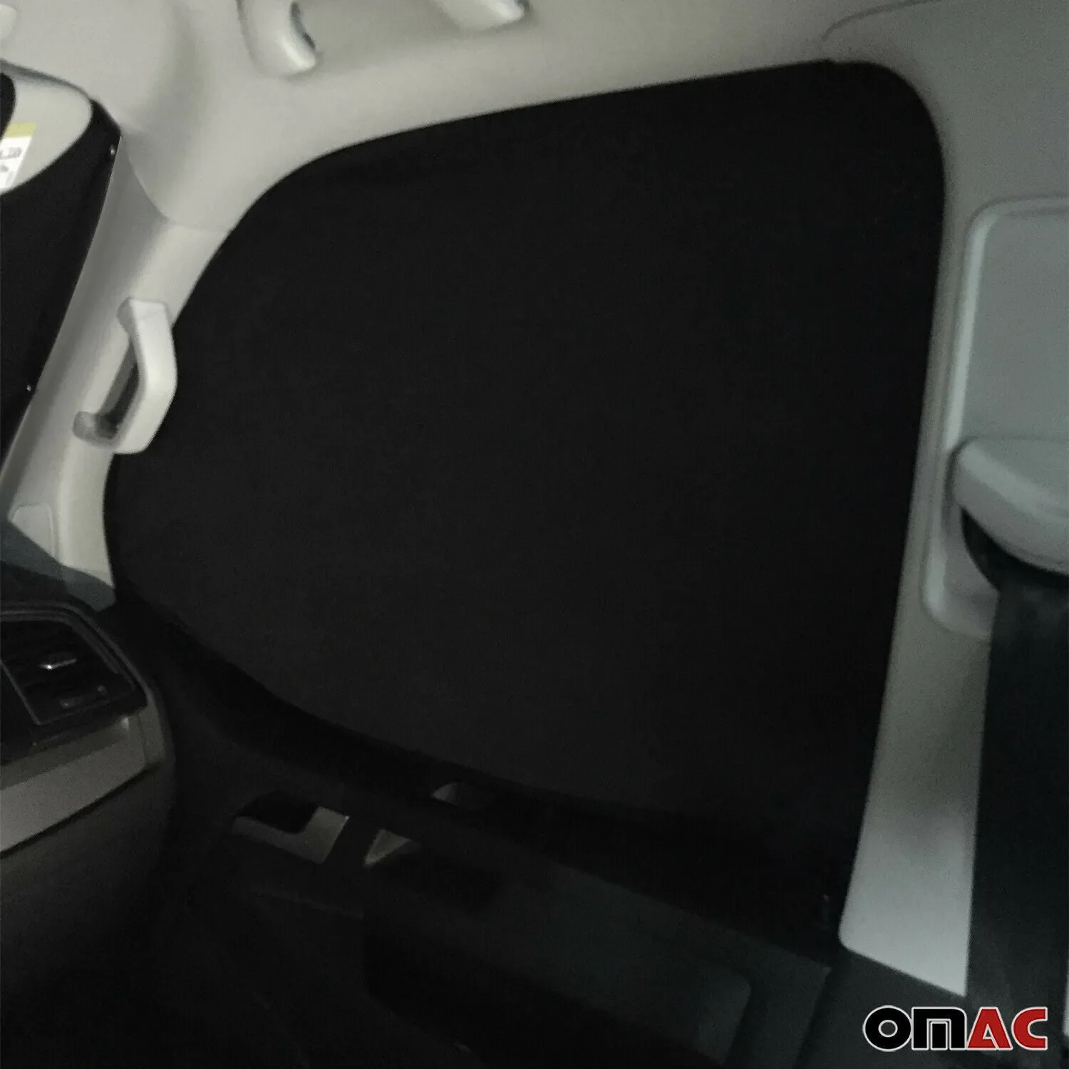 2006-2018 Mercedes-Benz Sprinter W906 Magnetic Window Curtains UV Protection Gray Black - Image 8