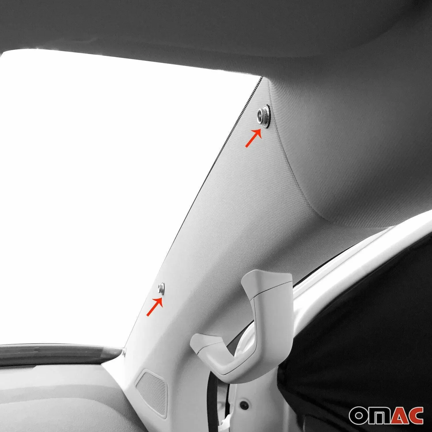 1993-2003 VW Eurovan Magnetic Window Curtains UV Protection Grey Black 3Pcs - Image 9