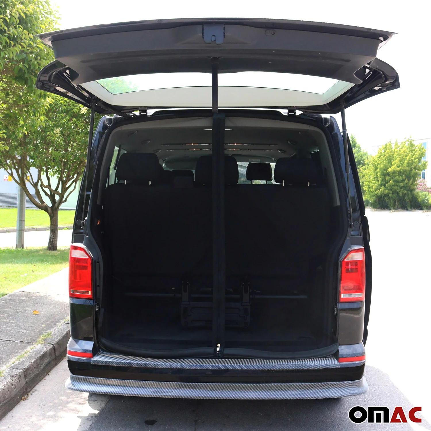 2016-2024 Mercedes Metris Mosquito Net Bug Magnetic Screen Tailgate Black 1Pc - Image 3