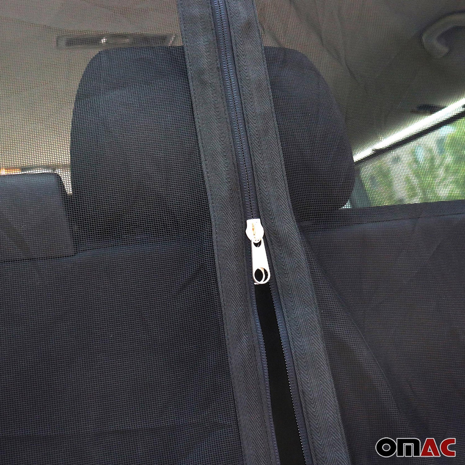 2015-2022 RAM ProMaster City Mosquito Net Bug Magnetic Screen Tailgate Black 1Pc - Image 6