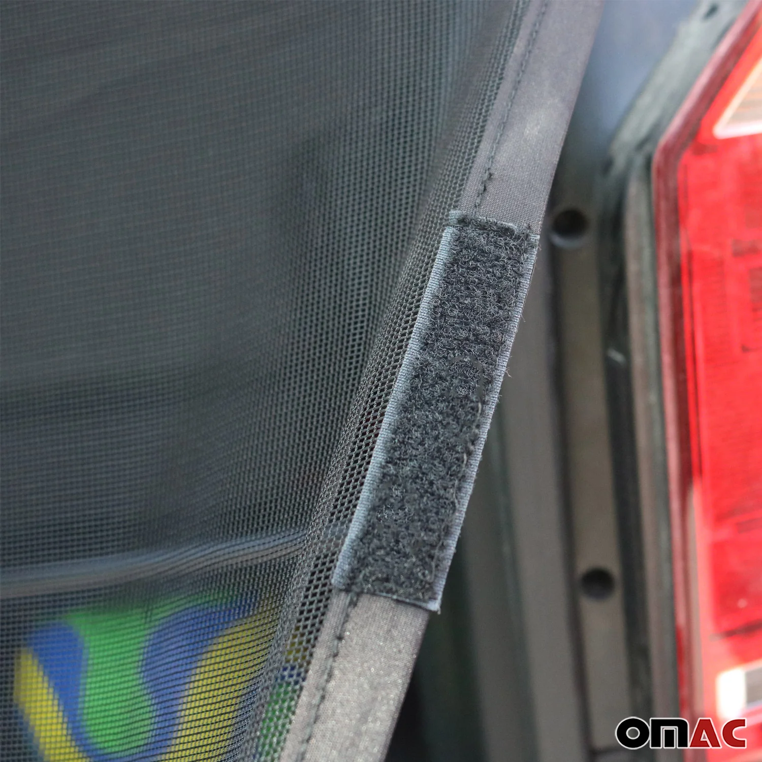 1980-1991 VW Vanagon Mosquito Net Bug Magnetic Screen Tailgate Black 1Pc - Image 4