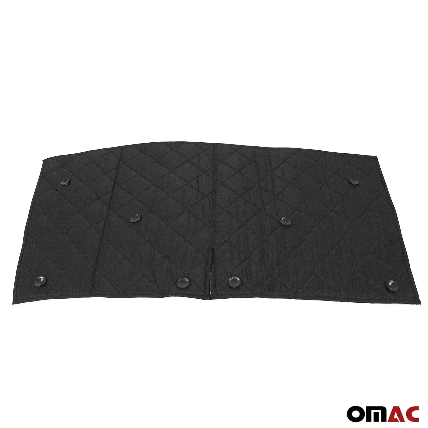 2015-2024 Ford Transit Thermal Windshield Sun Shade Magnetic Black 3Pcs - Image 10