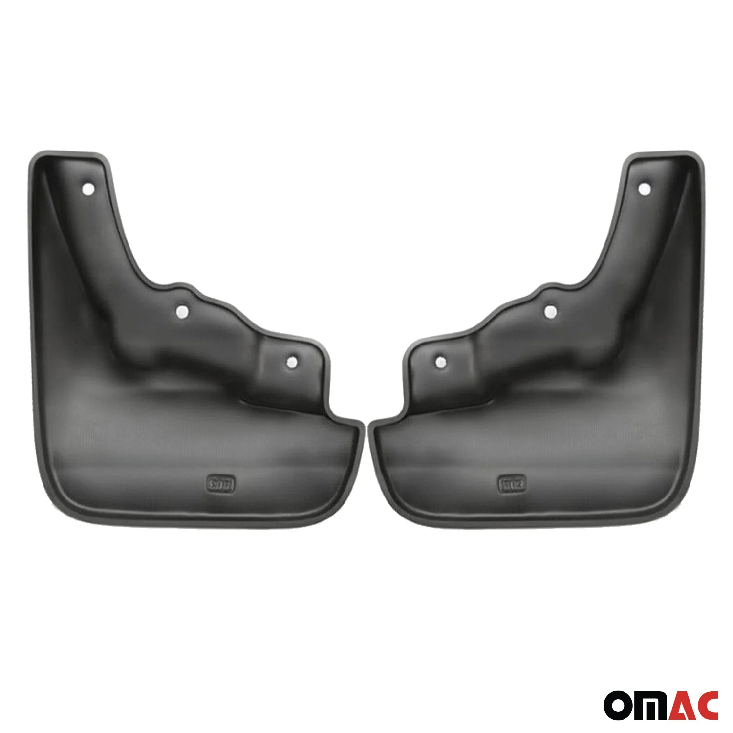 2010-2013 Mazda 3 Hatchback Mud Guards Splash Mud Flaps Black 2 Pcs - Image 7