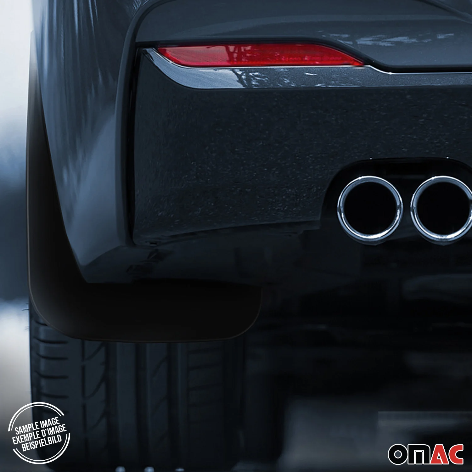 2014-2021 Mazda 6 Mud Guards Splash Mud Flaps Black 2 Pcs - Image 8