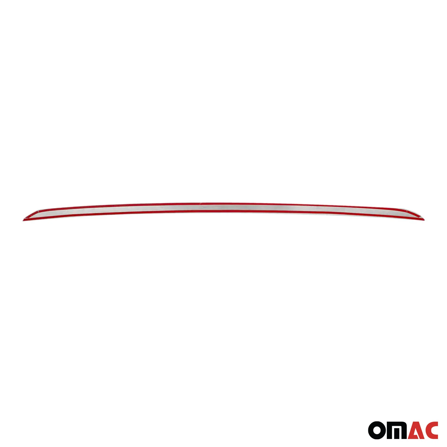 2016-2021 Mazda CX-3 Rear Trunk Molding Trim Stainless Steel Silver 1Pc - Image 3