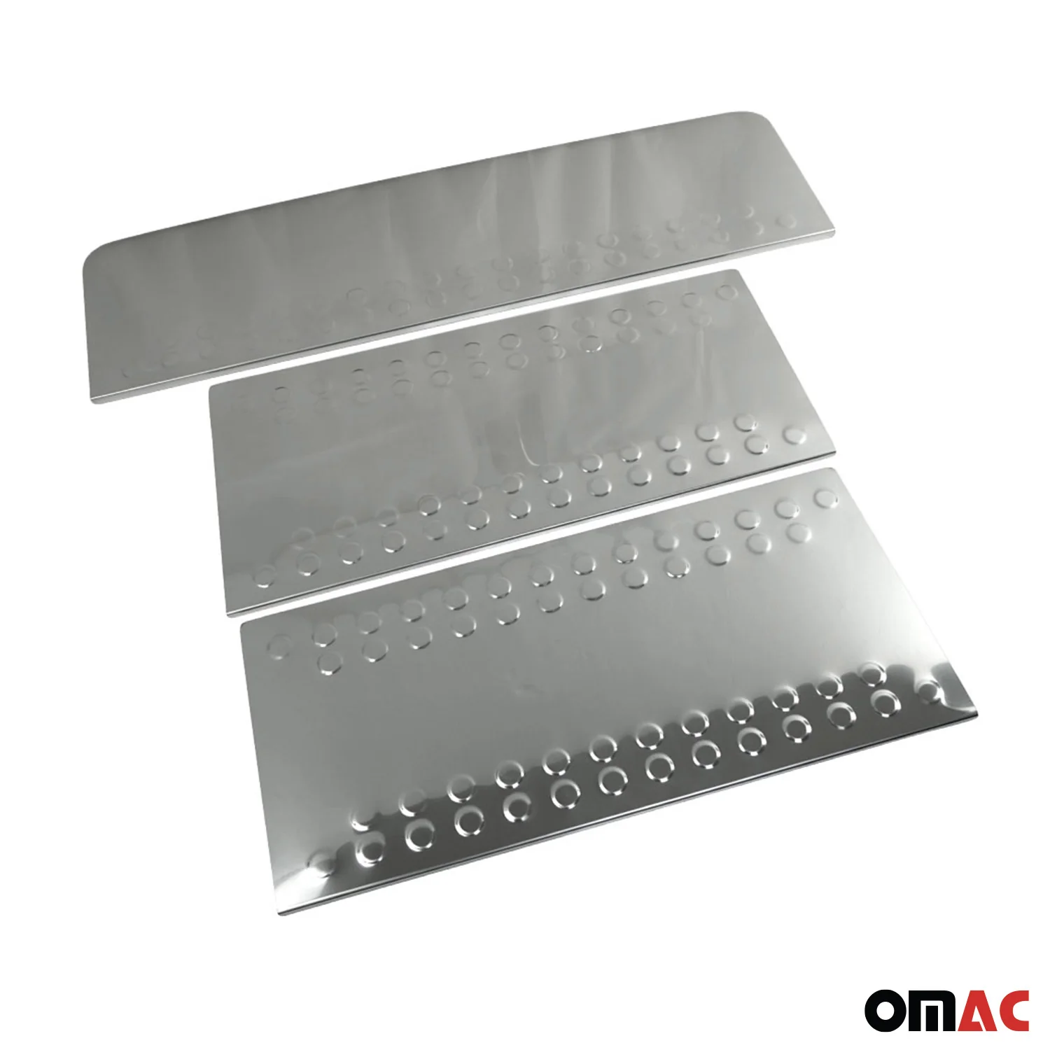 2003-2006 Dodge Sprinter Door Sill Scuff Plate Scratch Protector Stainless Steel 3Pcs - Image 3