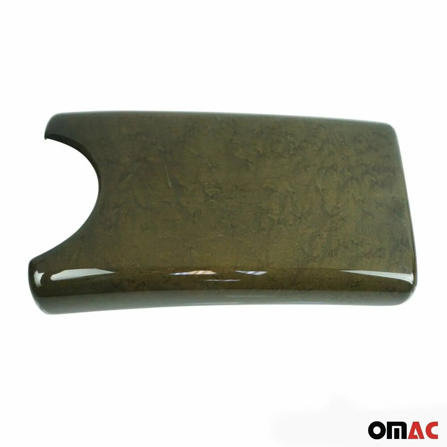 2004-2009 Mercedes E Class W211 Sedan Armrest Box Lid Cover Wood Black Green - Image 5