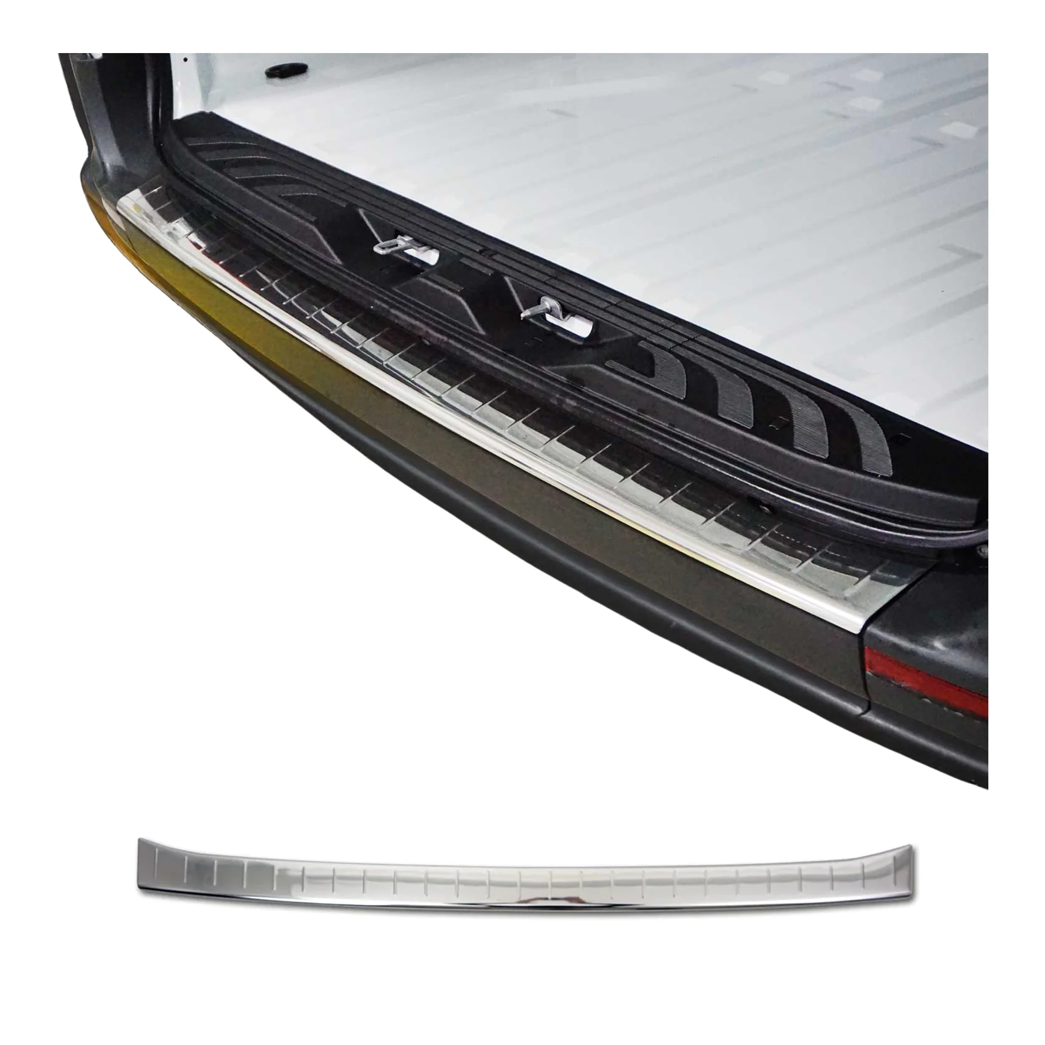 2019-2024 Mercedes Sprinter W907 910 Rear Bumper Guard Stainless Steel Glossy