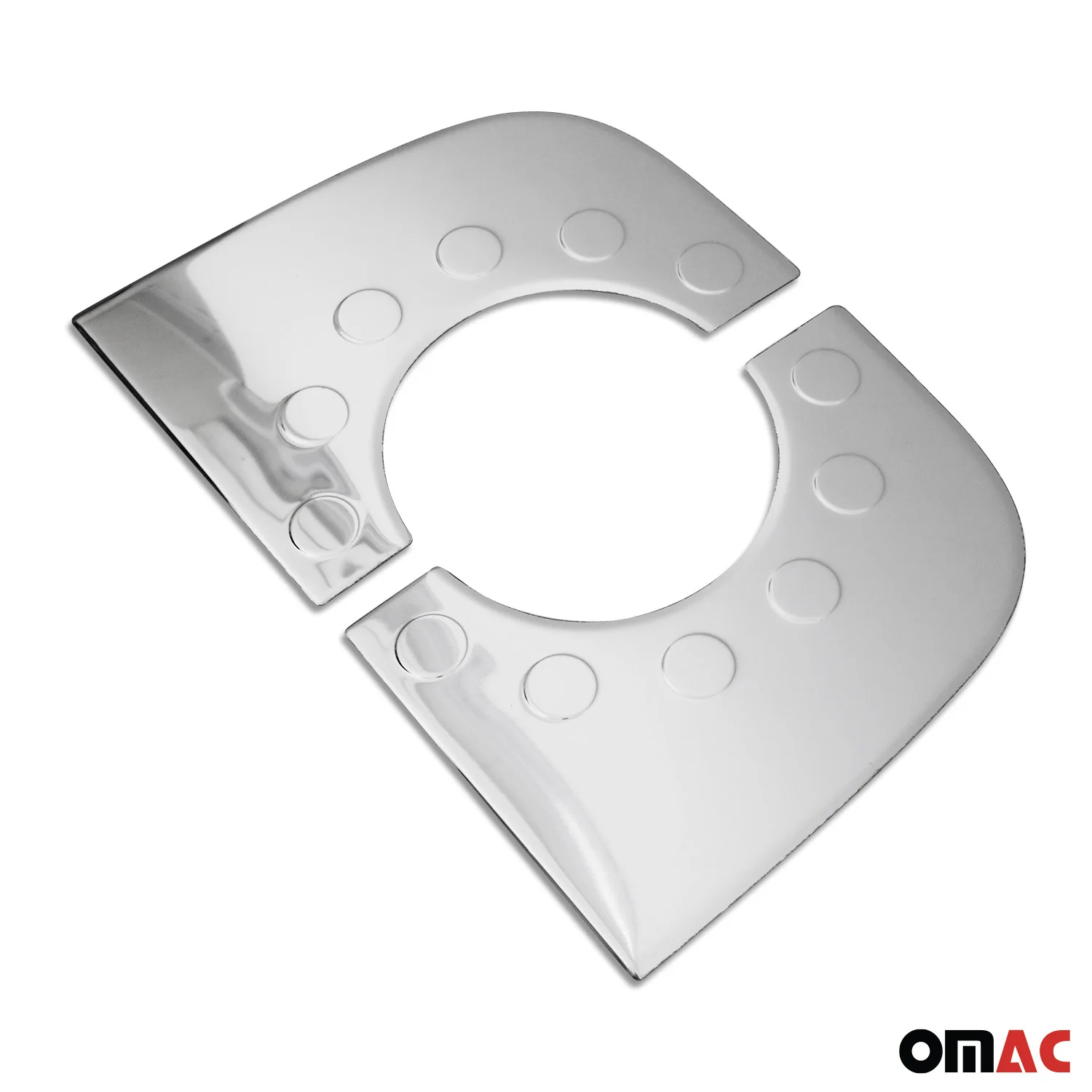 2006-2013 Mercedes Sprinter W906 Tailgate Trunk Door Logo Frame Silver Stainless Steel - Image 5