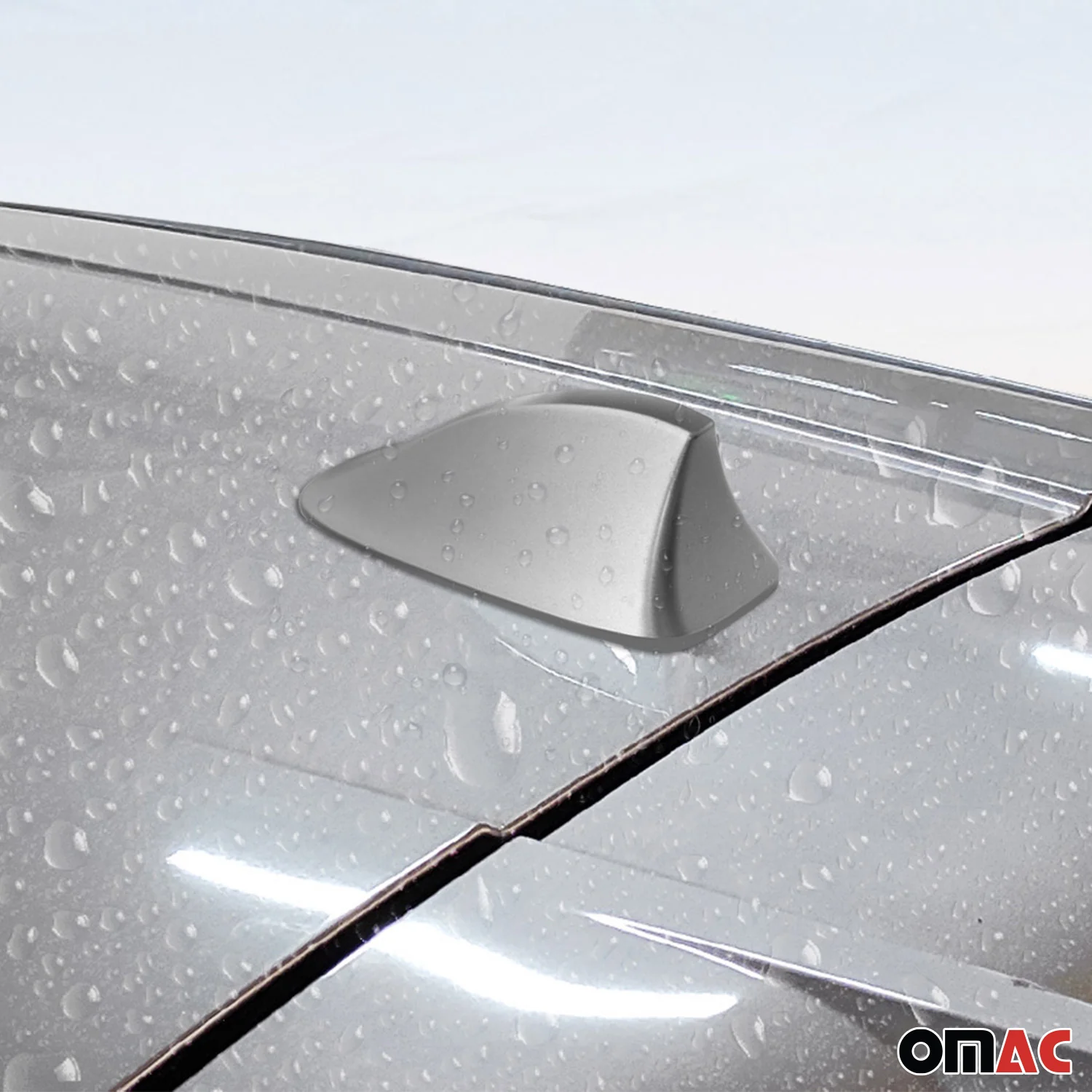 Mercedes Car Shark Fin Antenna Roof Radio AM/FM Signal Dark Grey - Image 6
