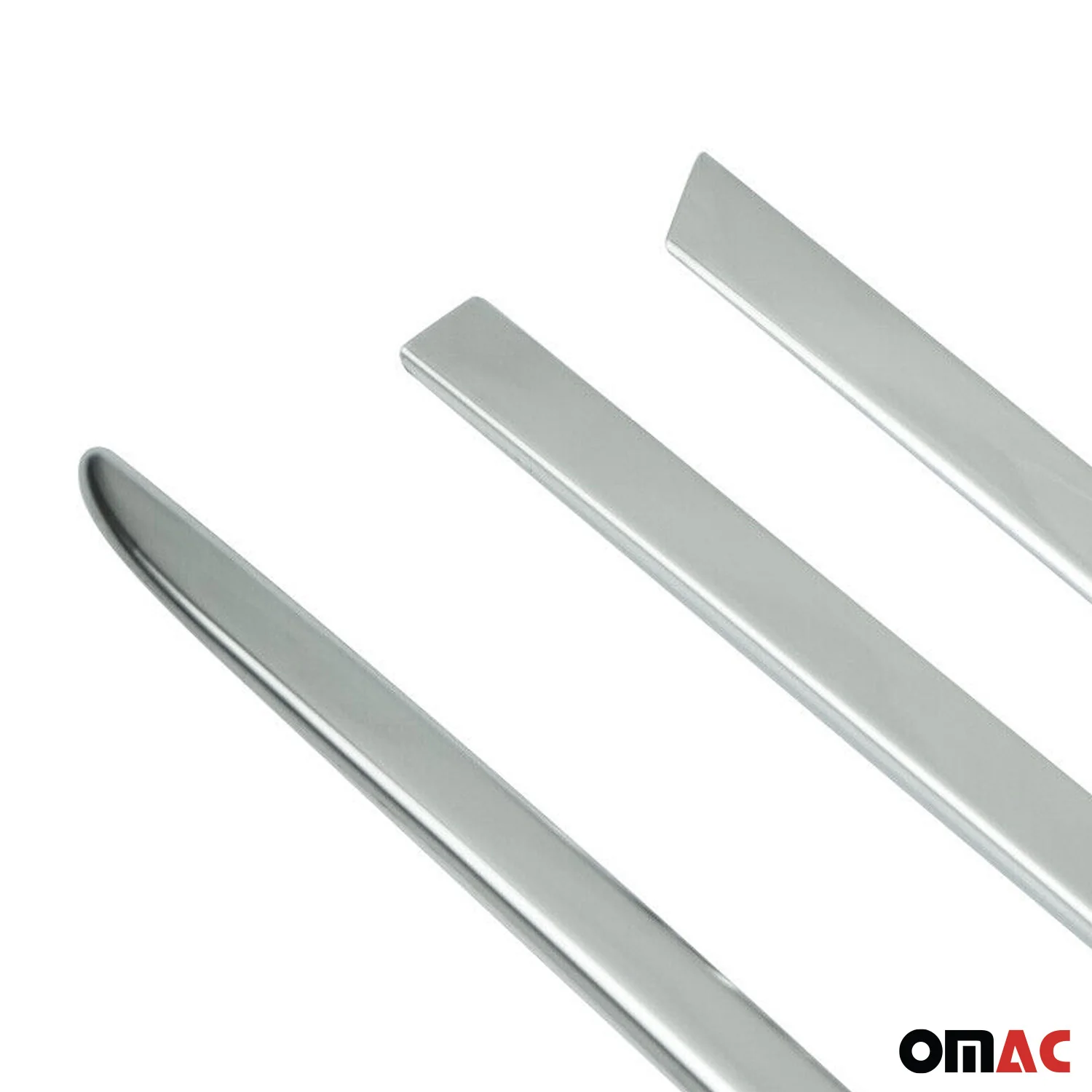 2003-2006 Dodge Sprinter Front Bumper Grill Trim Molding Stainless Steel Silver 5 Pcs - Image 7