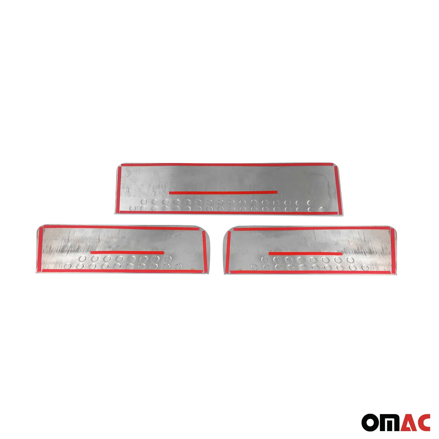 2006-2013 Mercedes Sprinter W906 Door Sill Scuff Plate Scratch Stainless Steel 3 Pcs - Image 5