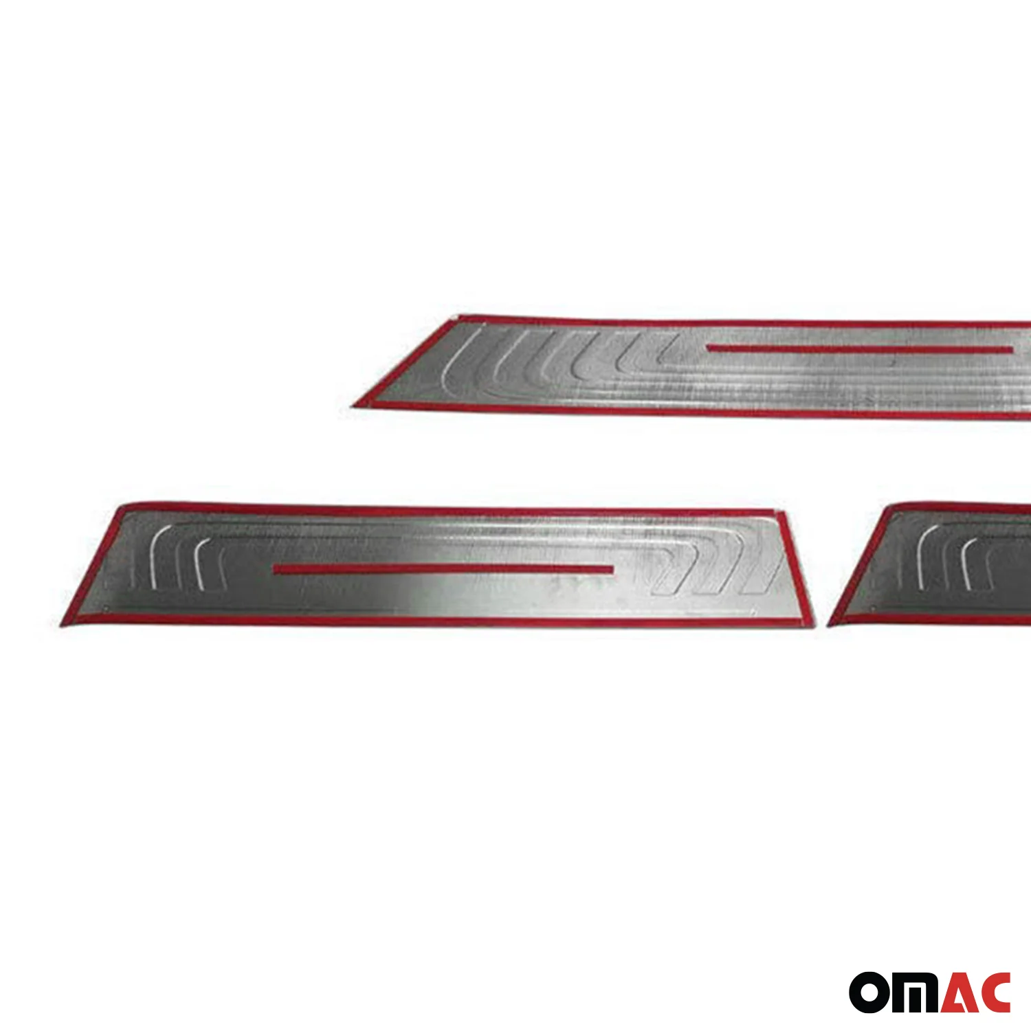 2016-2024 Mercedes Metris Door Sill Scuff Plate Scratch Protector Stainless Steel 3Pcs - Image 8