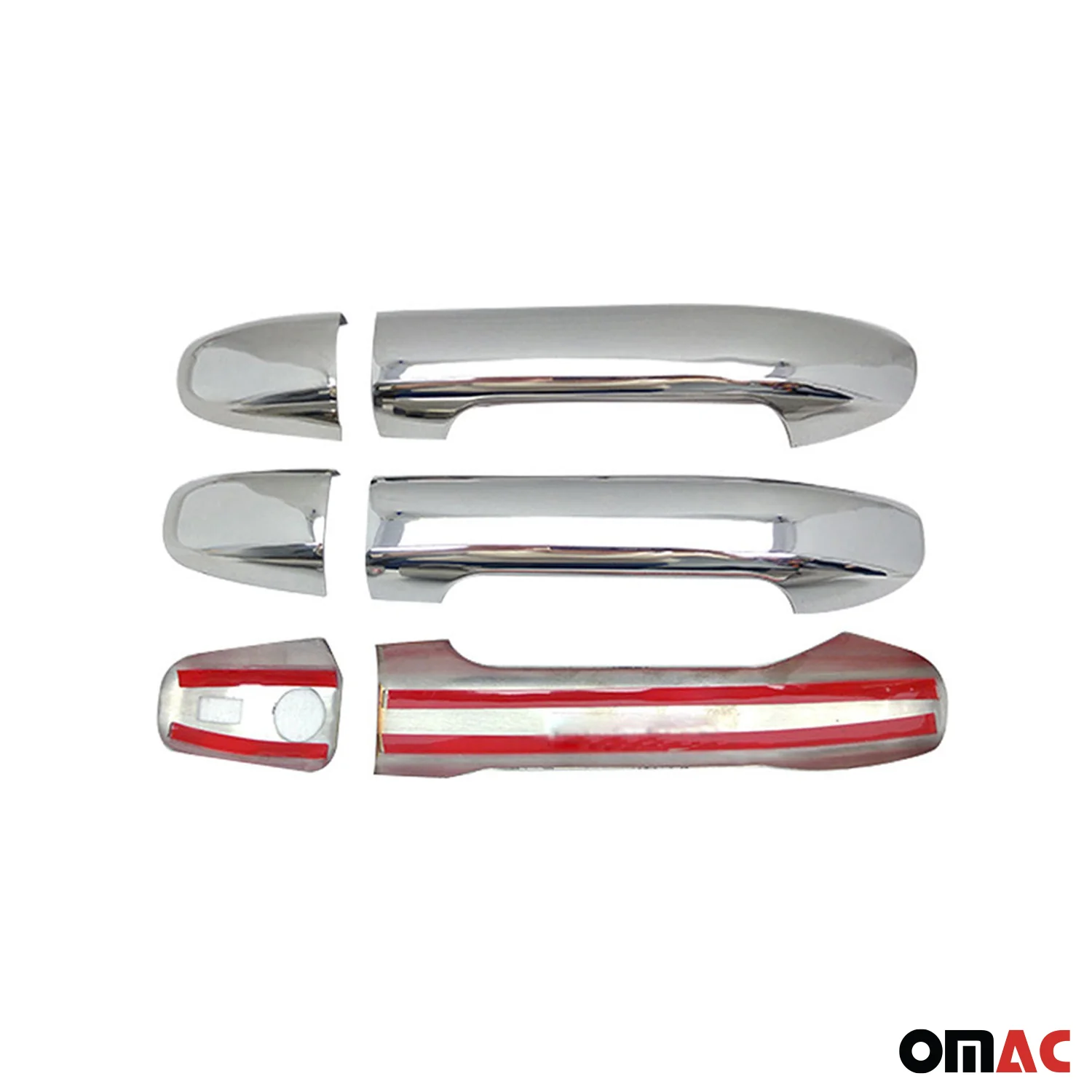 2016-2024 Mercedes Metris Car Door Handle Cover Protector Keyless Stainless Steel 6x - Image 5