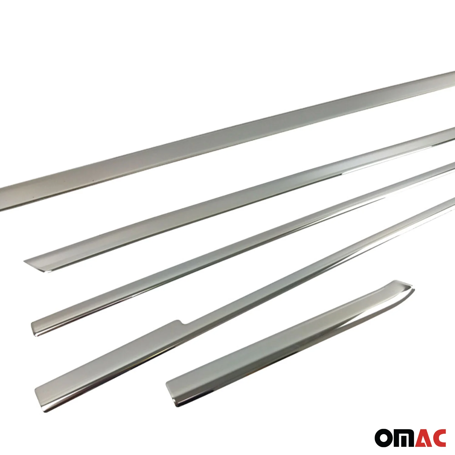 2016-2024 Mercedes Metris Long Window Molding Trim Streamer S. Steel 8x - Image 5