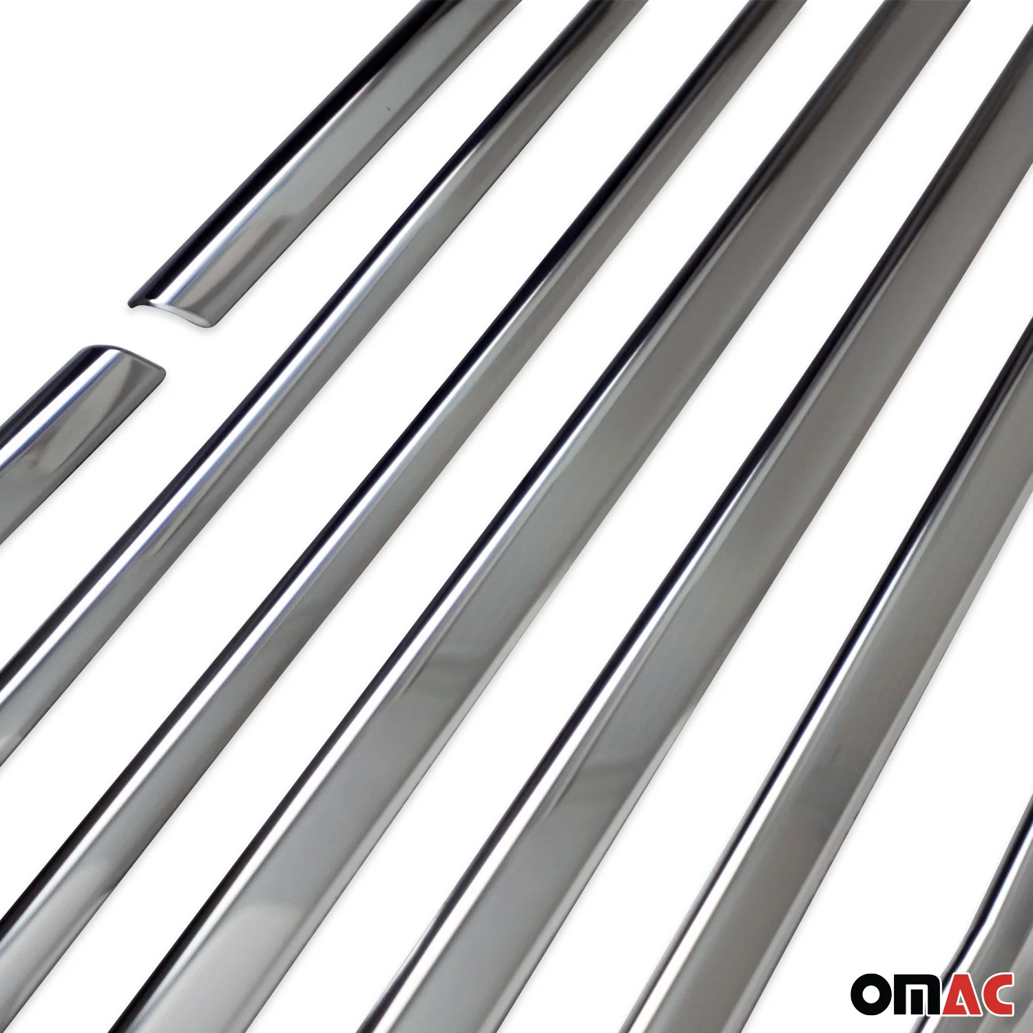 2016-2024 Mercedes Metris L3 Long Window Molding Trim Streamer Stainless Steel 8x - Image 8