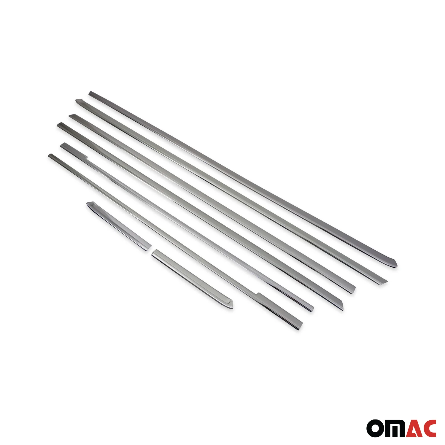 2016-2024 Mercedes Metris L3 Long Window Molding Trim Streamer Stainless Steel 8x - Image 9