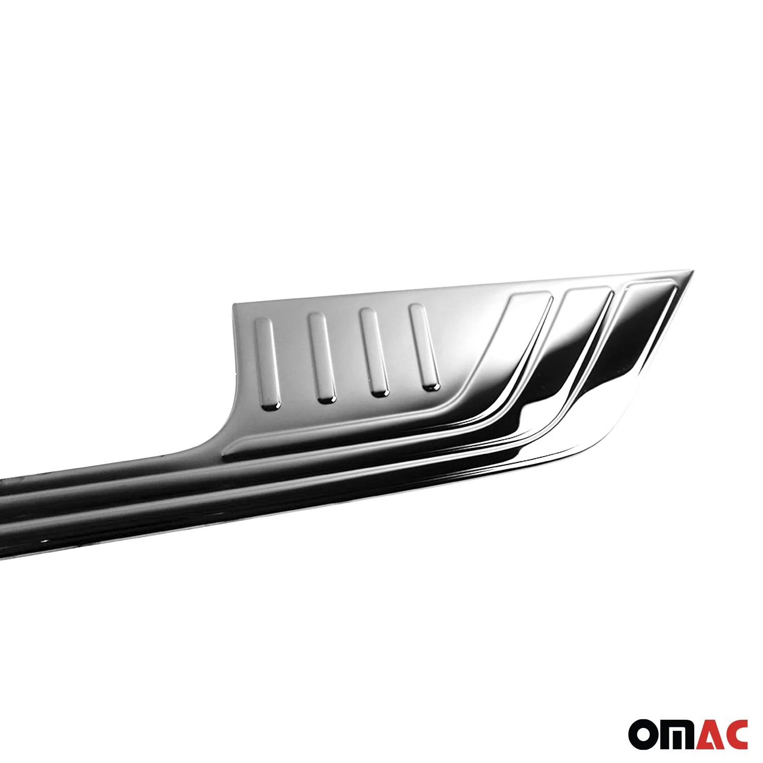2016-2024 Mercedes Metris Trunk Sill Cover Bumper Guard Protector Stainless Steel Dark - Image 8
