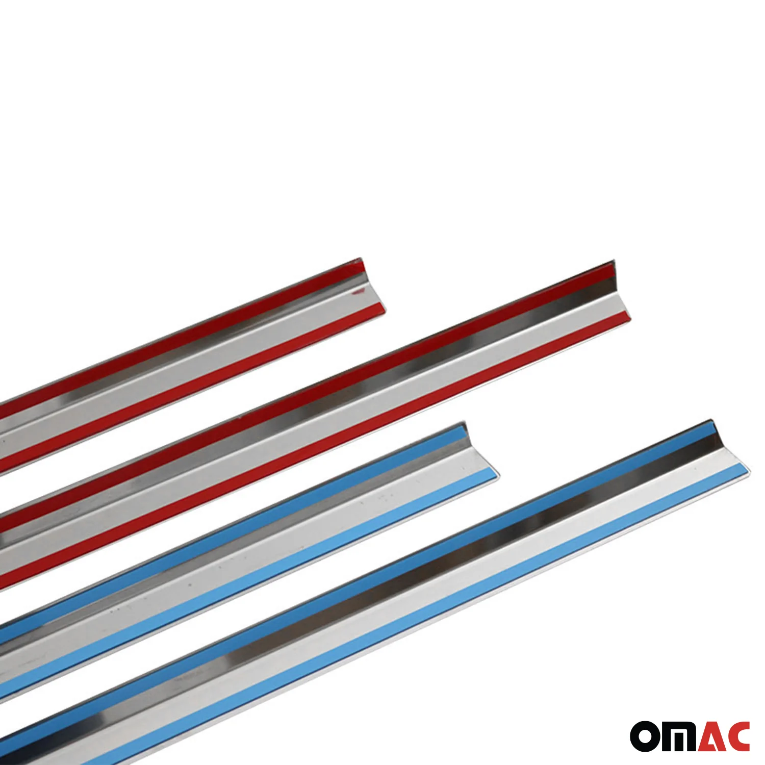 1997-2005 Mercedes M ML Class W163 Window Molding Trim Streamer S. Steel 4x - Image 10