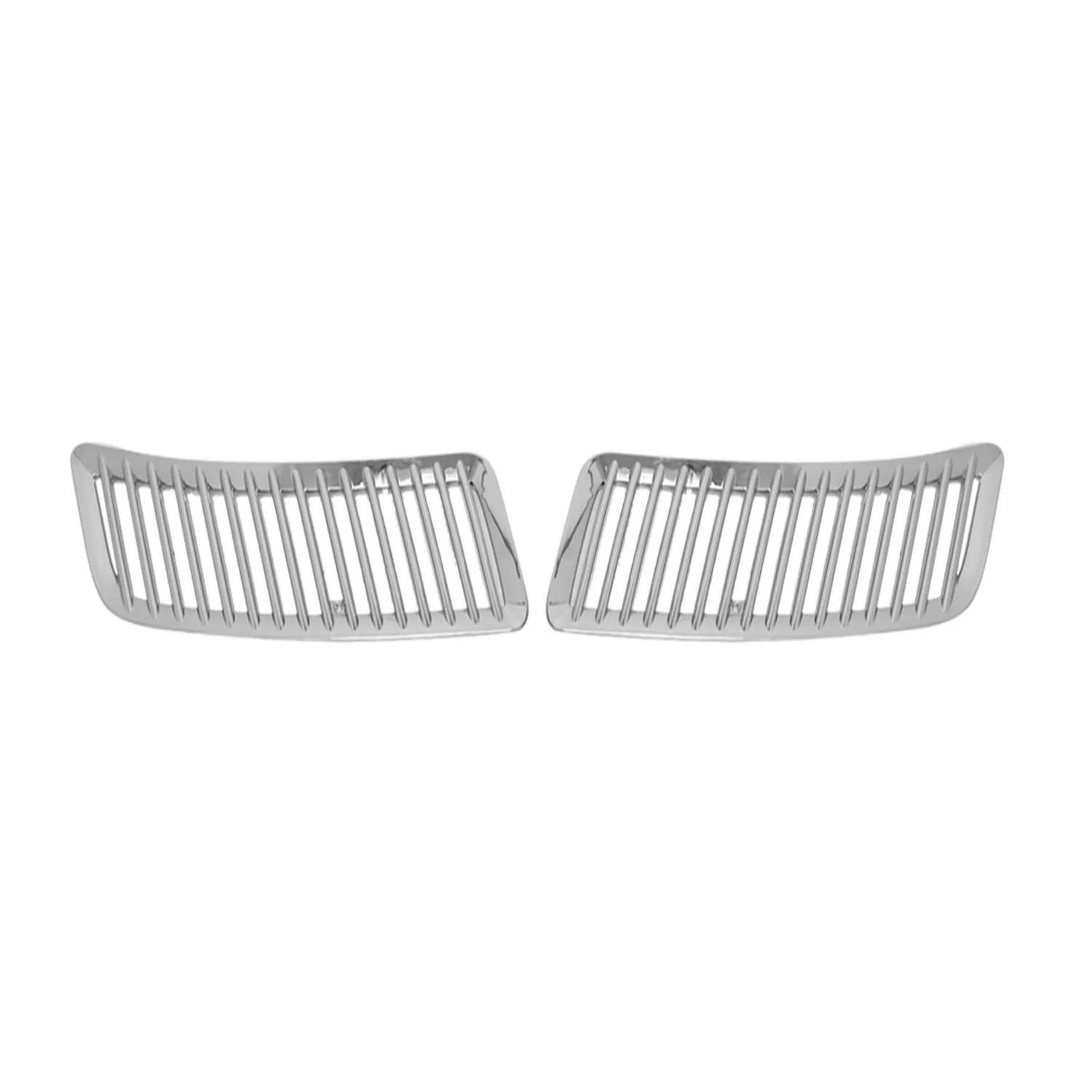 2006-2018 Mercedes Sprinter W906 Front Bumper Grill Trim Molding Silver 2Pcs - Image 6