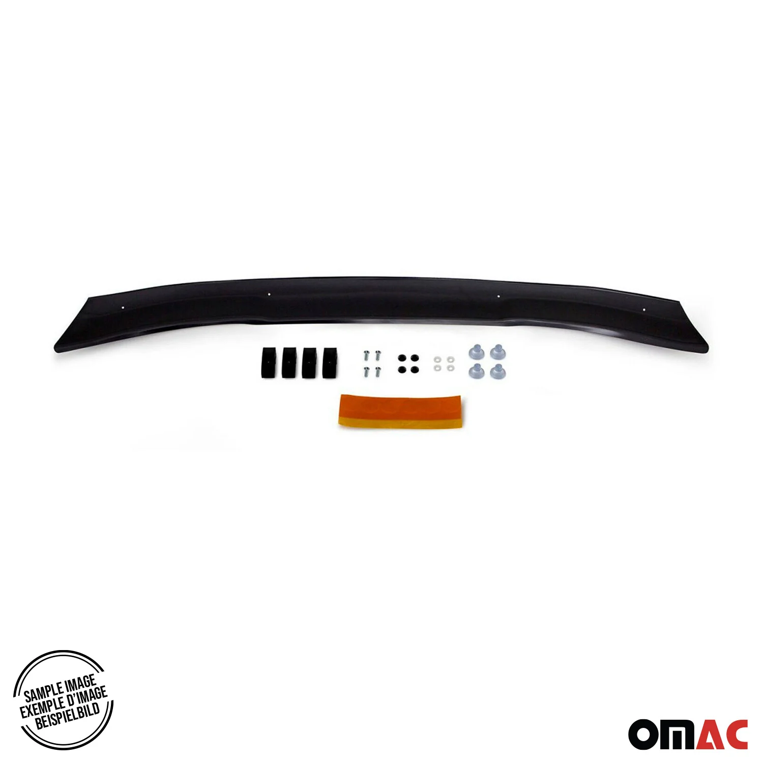 2014-2018 Mercedes Sprinter W906 Front Bug Shield Hood Deflector 1 Pc Smoke - Image 6
