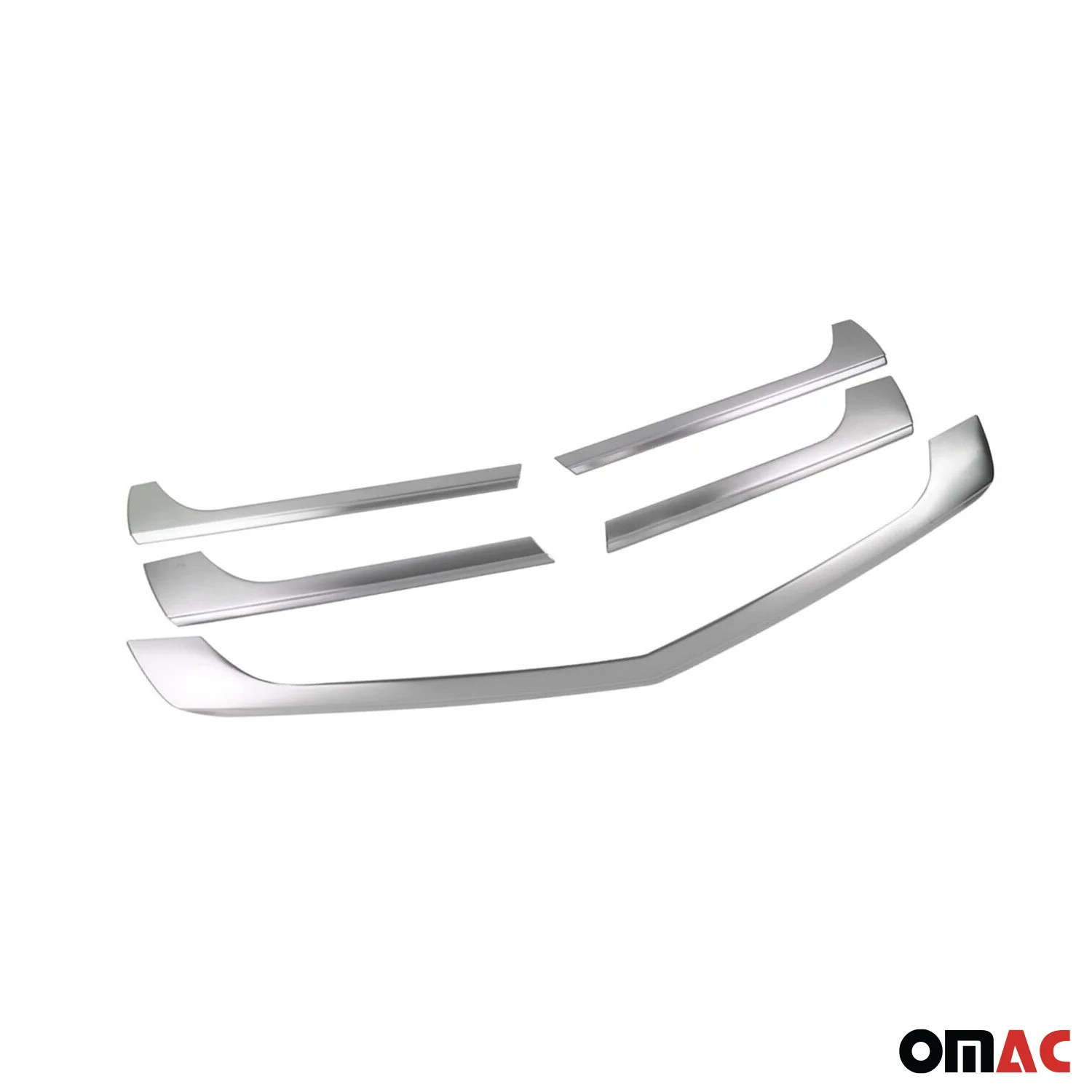 2014-2018 Mercedes Sprinter W906 Front Bumper Grill Trim Brushed Stainless Steel 5x - Image 8