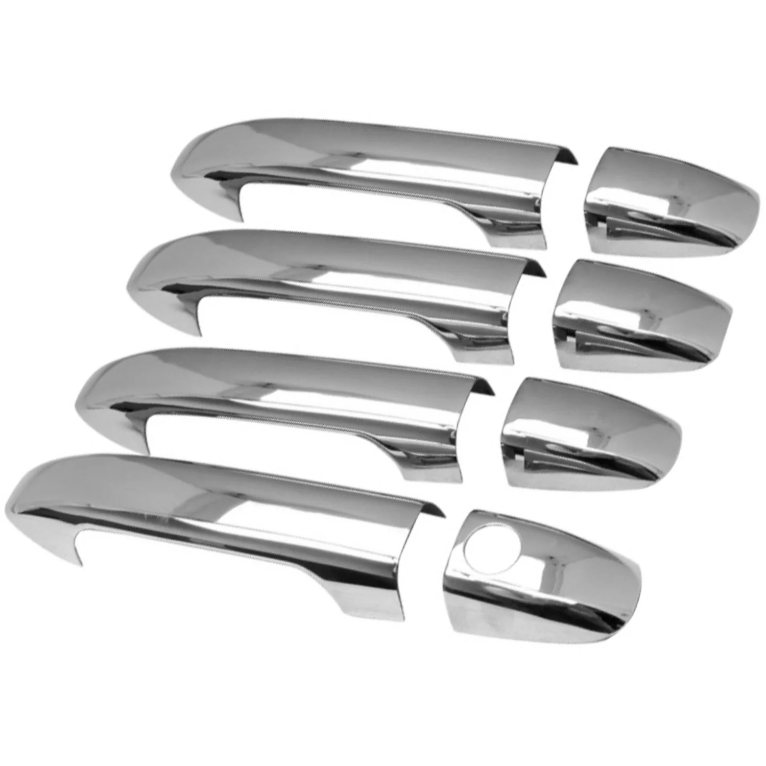 2016-2024 Mercedes Metris Car Door Handle Cover Protector Stainless Steel 8x - Image 7