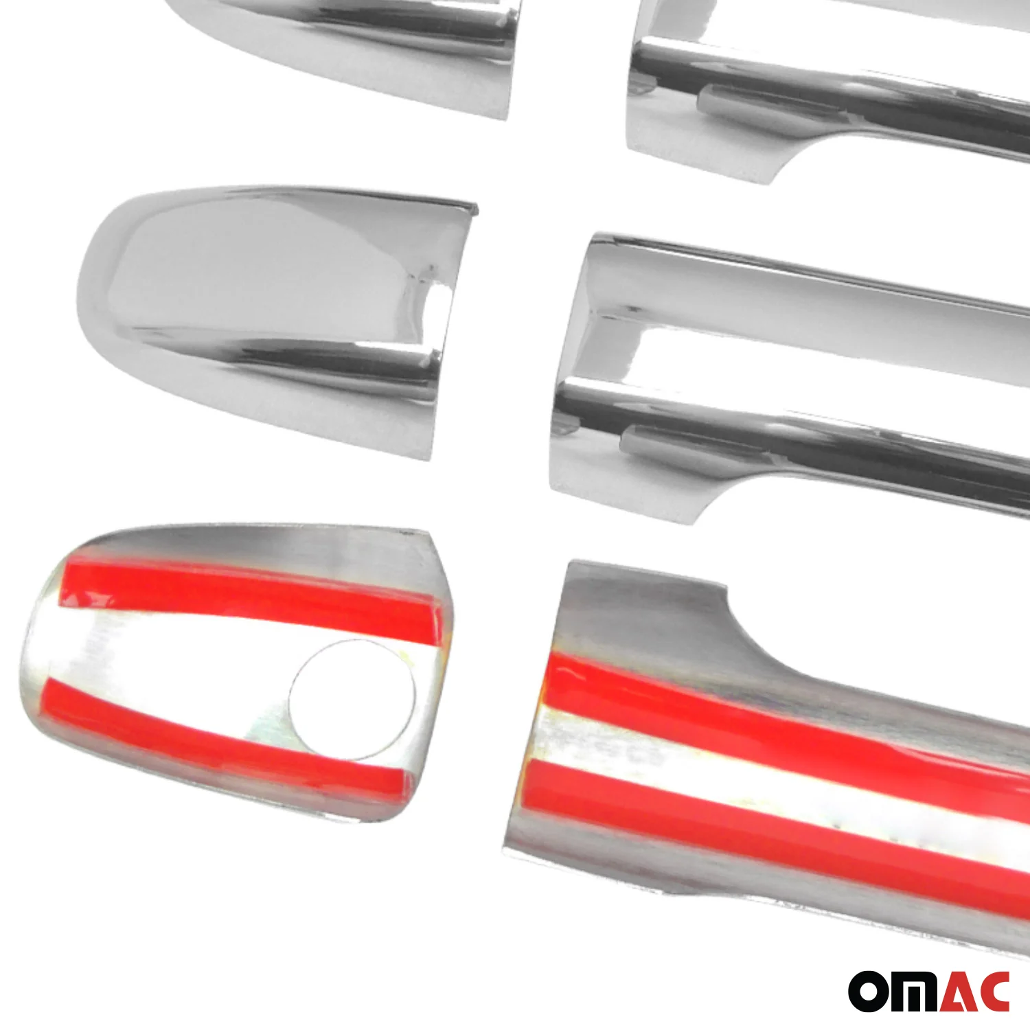 2016-2024 Mercedes Metris Car Door Handle Cover Protector Stainless Steel 8x - Image 9