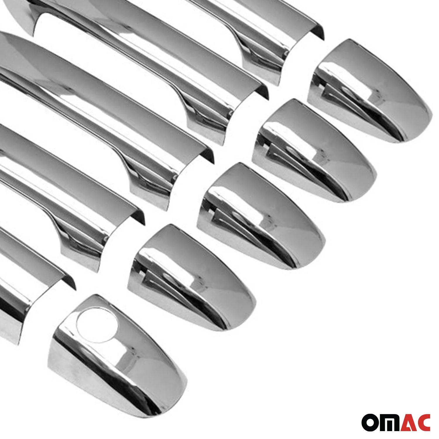 2016-2024 Mercedes Metris Car Door Handle Cover Protector S. Steel 10x - Image 8