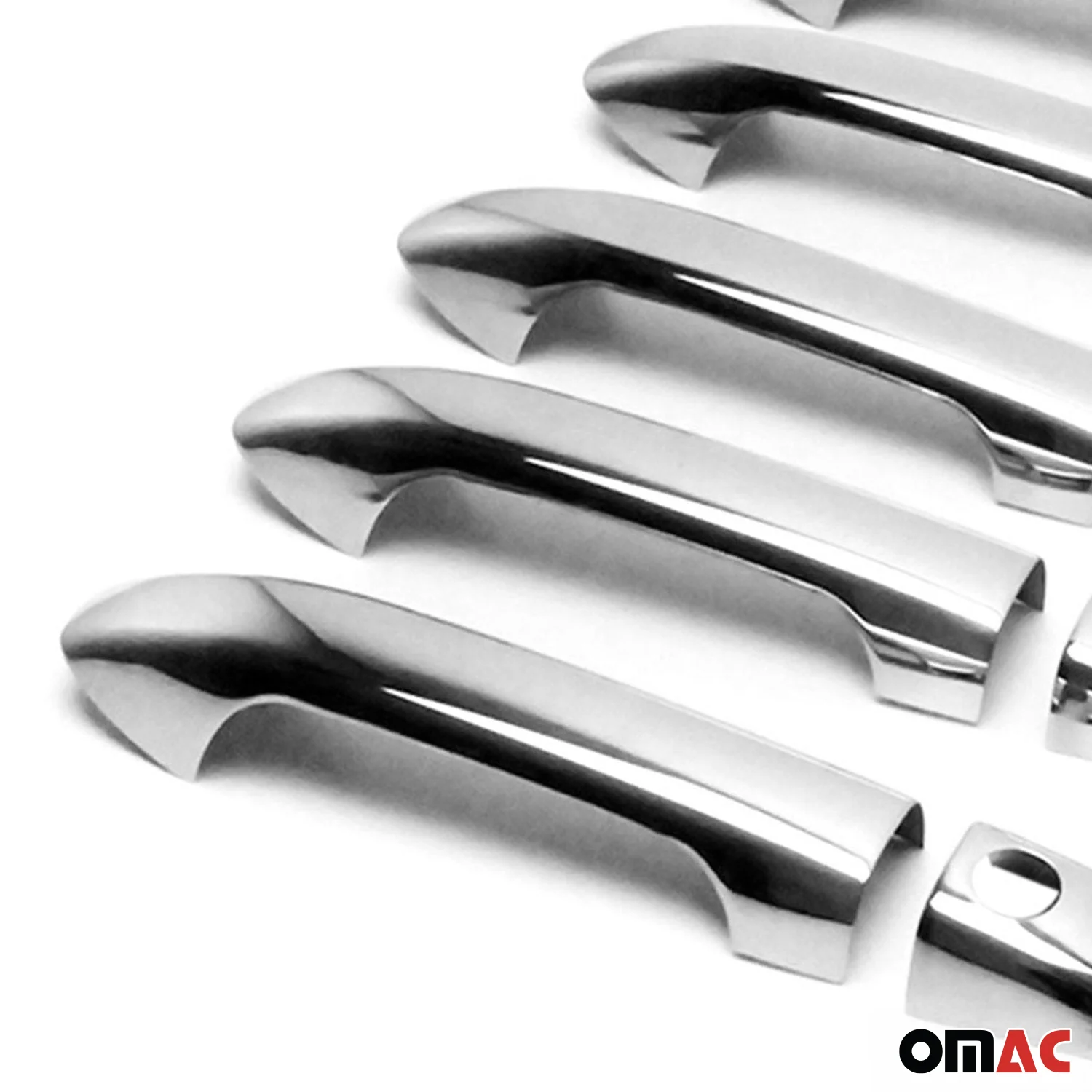 2016-2024 Mercedes Metris Car Door Handle Cover Protector Keyless Stainless Steel 10x - Image 7