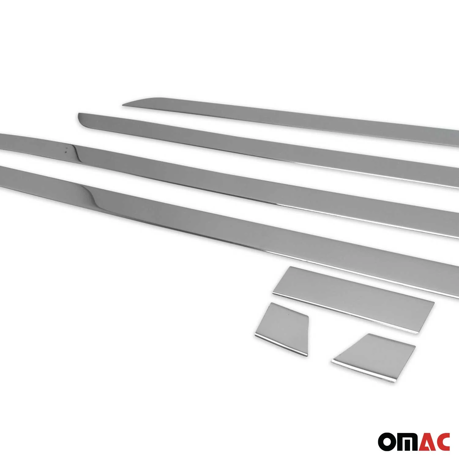 2016-2024 Mercedes Metris Short WB Side Door Molding Trim Skirt Garnish Stainless Steel - Image 9