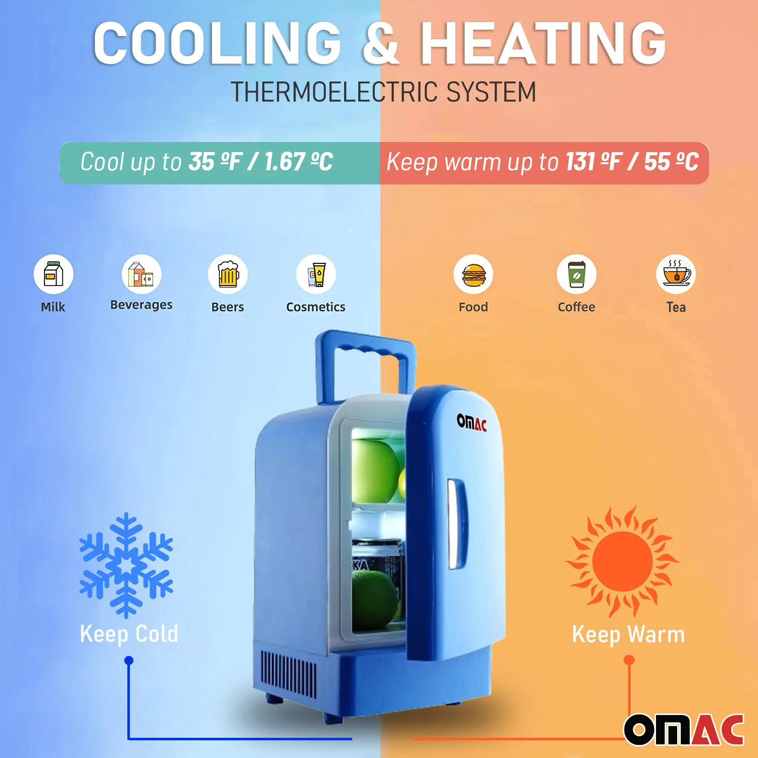 Mini Fridge 4L Portable Car Freezer Cooler Warmer Truck Travel 12V Refrigerator - Image 5