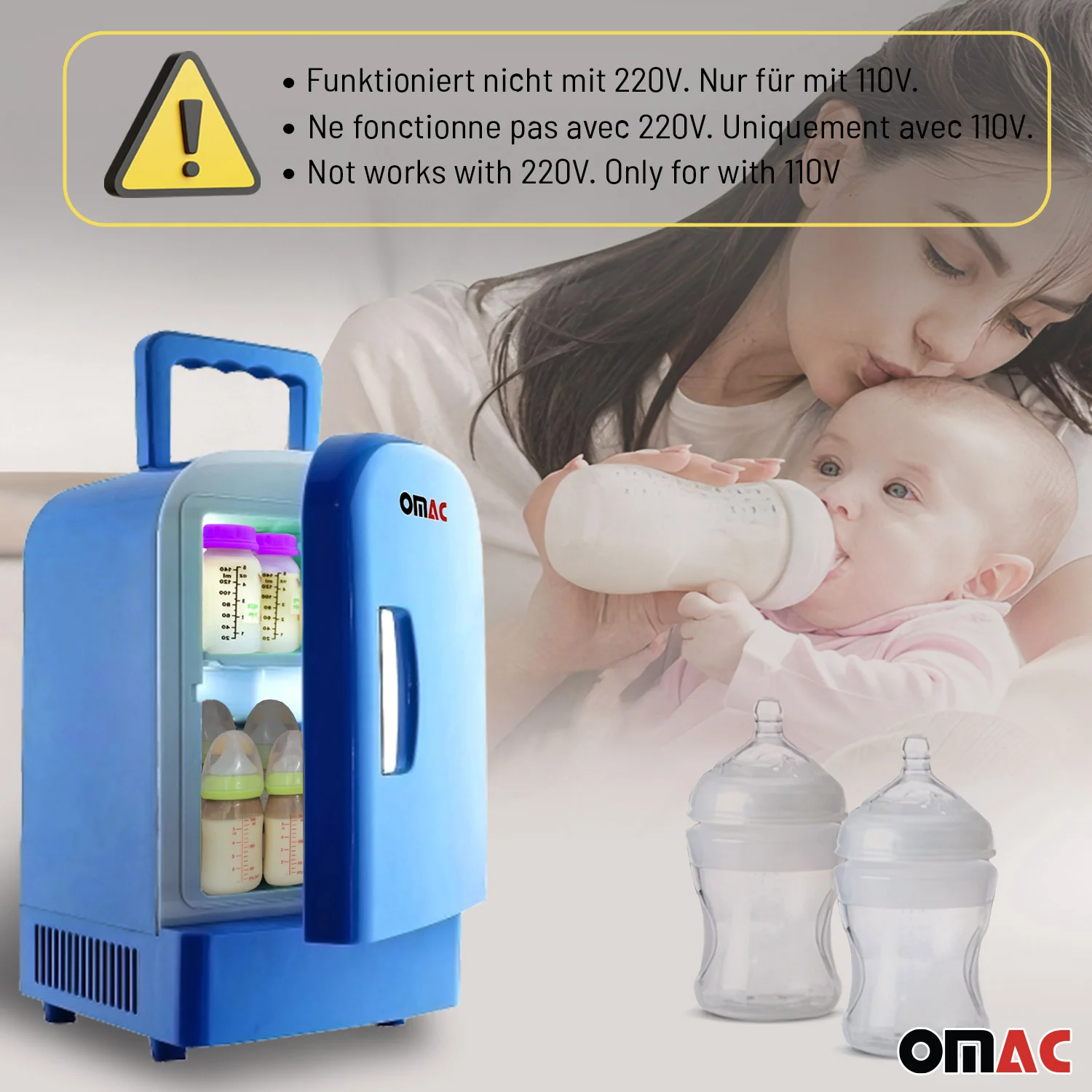 Mini Fridge 4L Portable Car Freezer Cooler Warmer Truck Travel 12V Refrigerator - Image 9