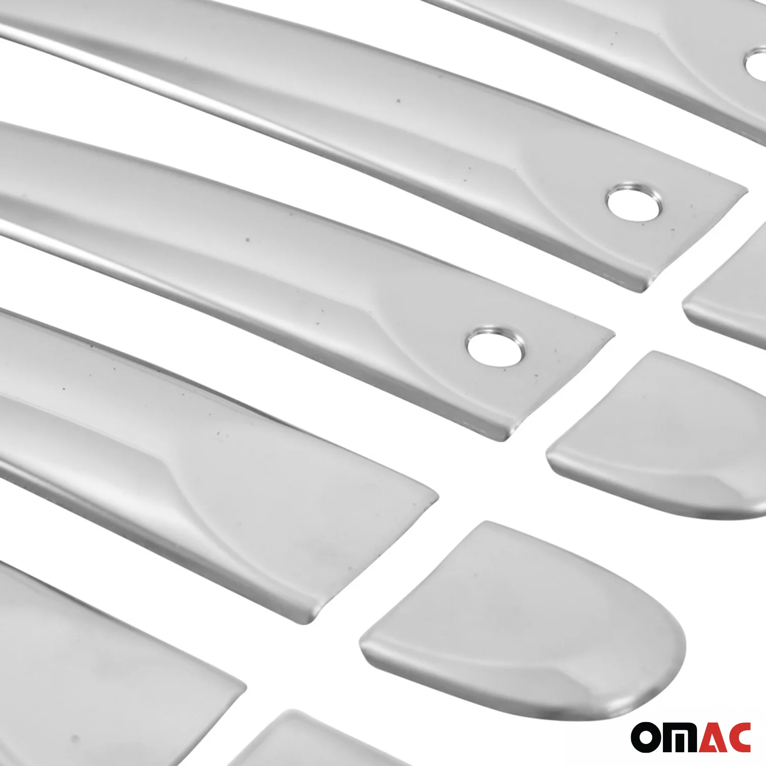 2009-2014 Nissan Cube Car Door Handle Cover Protector Stainless Steel Chrome Sensor - Image 6