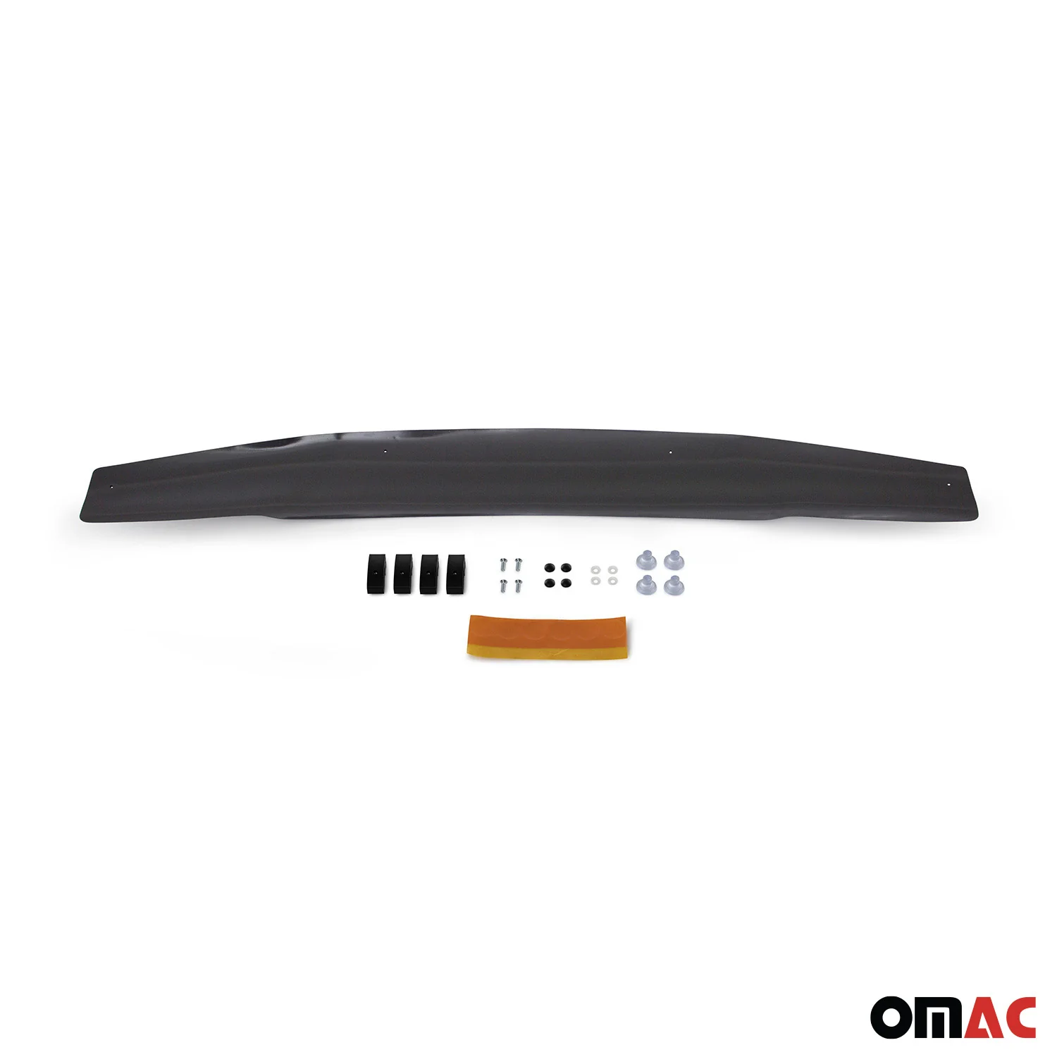 2005-2021 Nissan Frontier Front Bug Shield Hood Deflector 1 Pc Smoke - Image 6