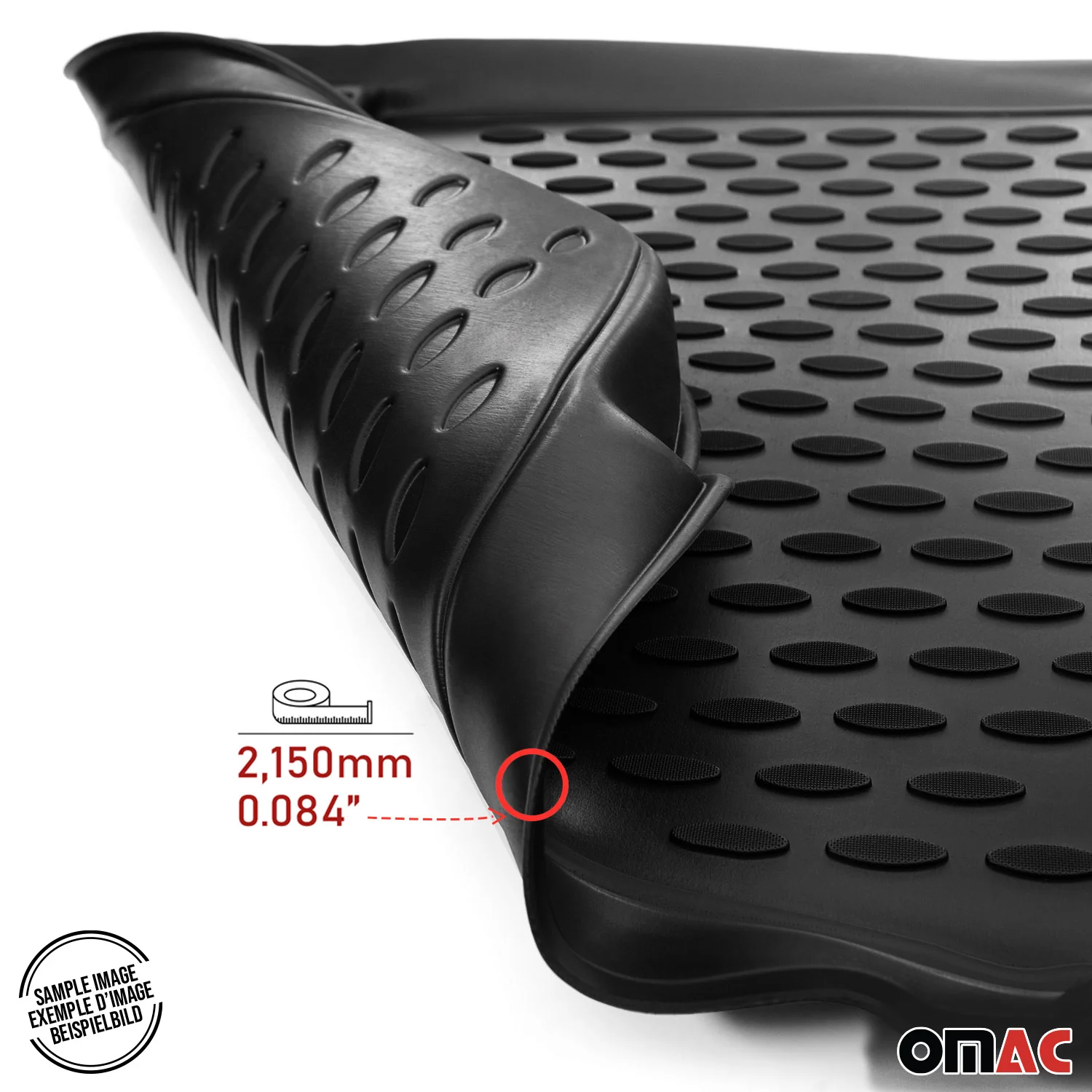 2005-2021 Nissan Frontier Crew Cab Floor Mats Liners Full Set All Weather - Image 7