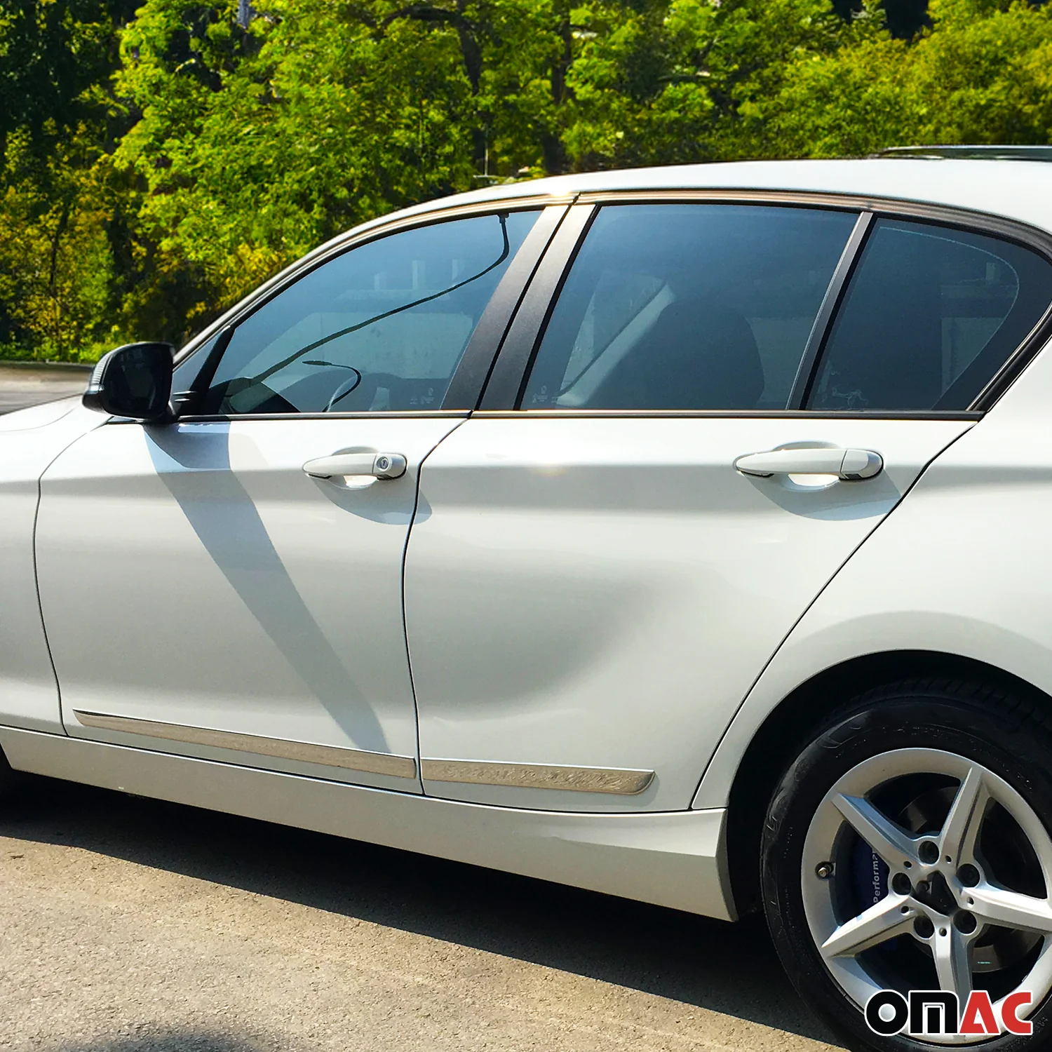 2014-2020 Nissan Rogue Side Door Molding Trim Skirt Garnish Stainless Steel Gloss 4Pcs - Image 7