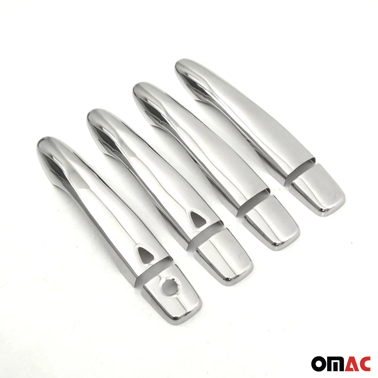 2017-2022 Nissan Rogue Sport Car Door Handle Cover Protector Stainless Steel Chrome 8 Pcs - Image 7