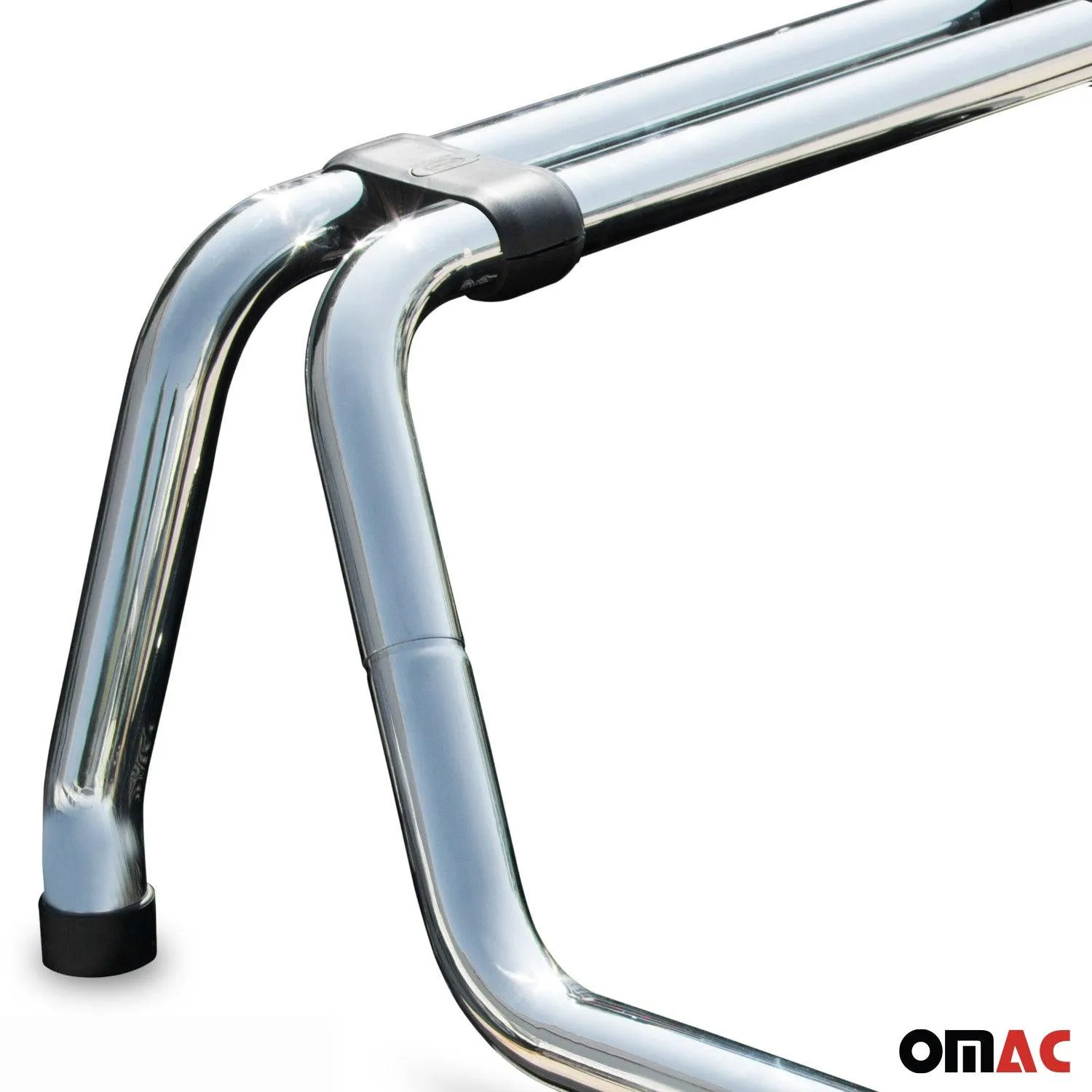2019-2023 Ford Ranger Crew Cab Sport Bar Truck Bed Chase Roll Bar Stainless Steel - Image 5