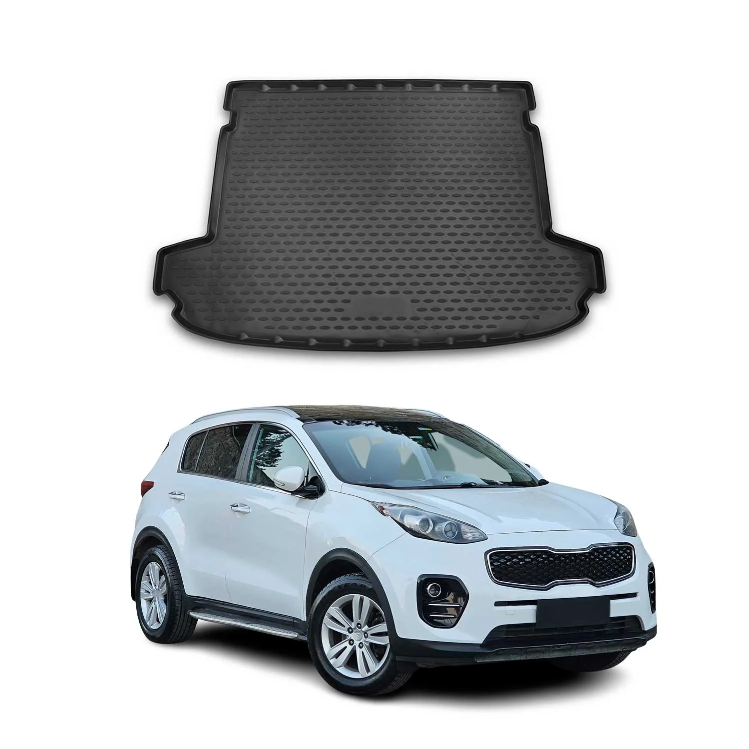 2017-2022 Kia Sportage Cargo Liner Trunk Mat All Weather Black