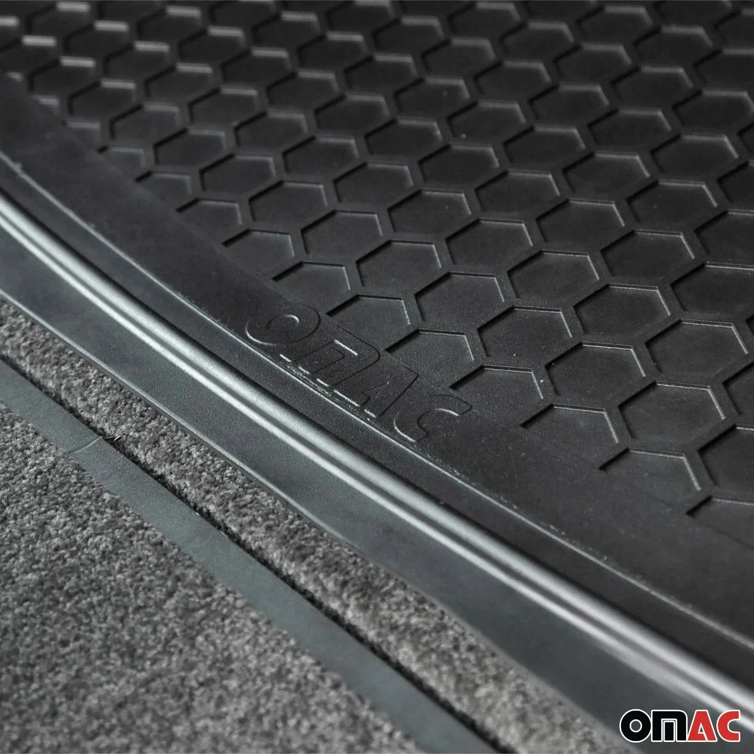 2015-2022 RAM ProMaster City Semi-Custom fit Cargo Mat Liner Waterproof Rubber Black 1Pc - Image 8