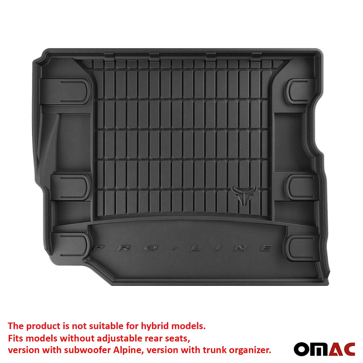 2018-2026 Jeep Wrangler Premium Cargo Liner Trunk Mat All Weather Heavy Duty - Image 3