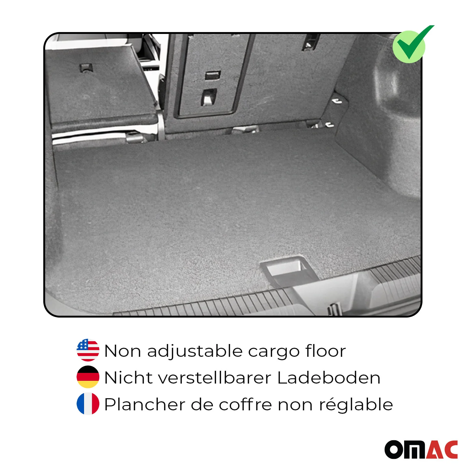 2018-2026 Jeep Wrangler Premium Cargo Liner Trunk Mat All Weather Heavy Duty - Image 4