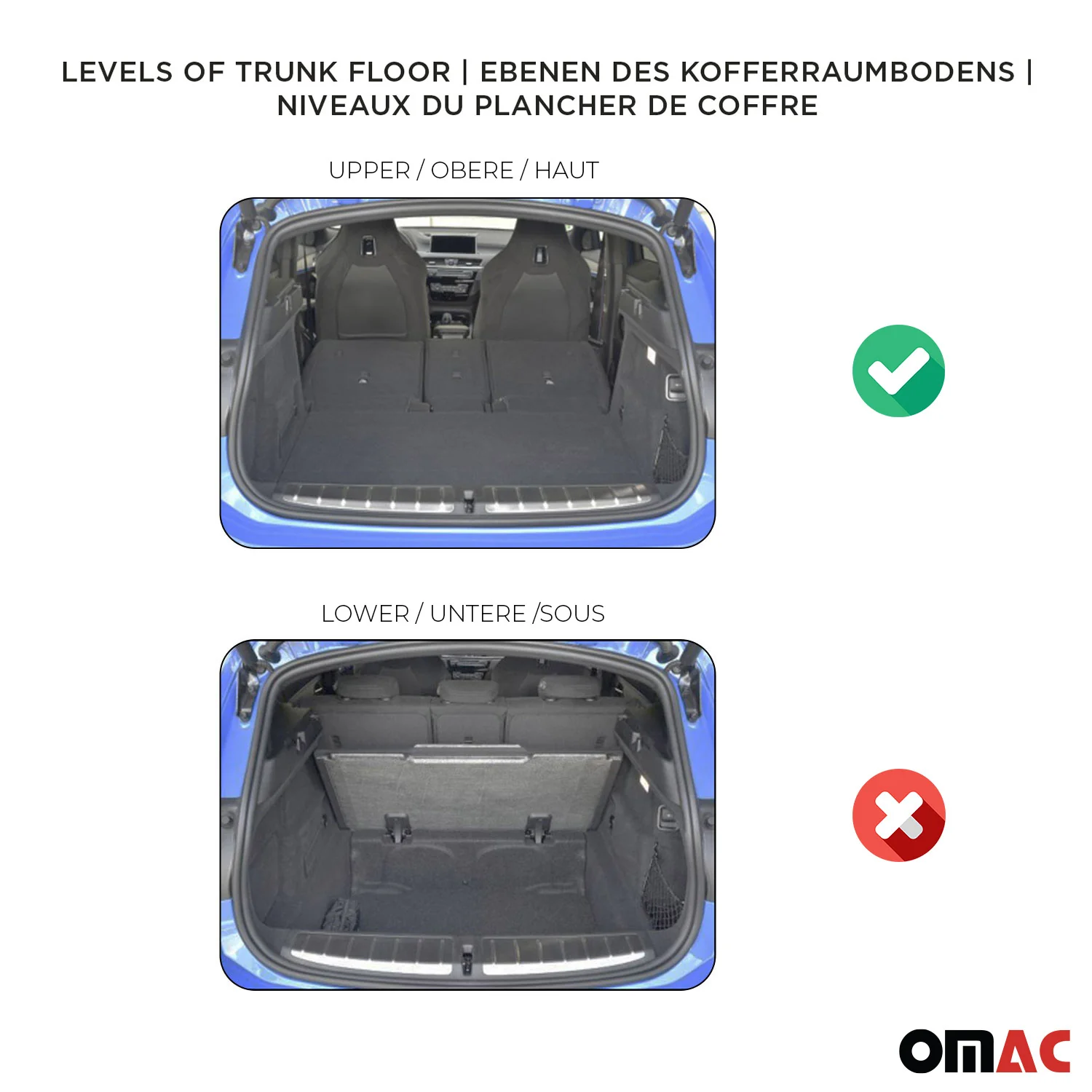 2006-2013 Suzuki Grand Vitara Premium Cargo Liner Trunk Mat All Weather Heavy Duty - Image 3