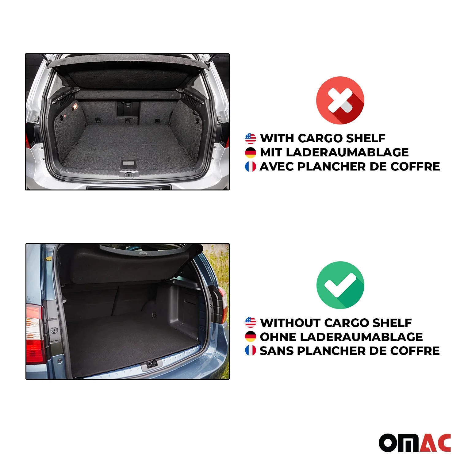 2009-2013 Toyota Corolla Wagon Premium Cargo Liner Trunk Mat All Weather Heavy Duty - Image 3