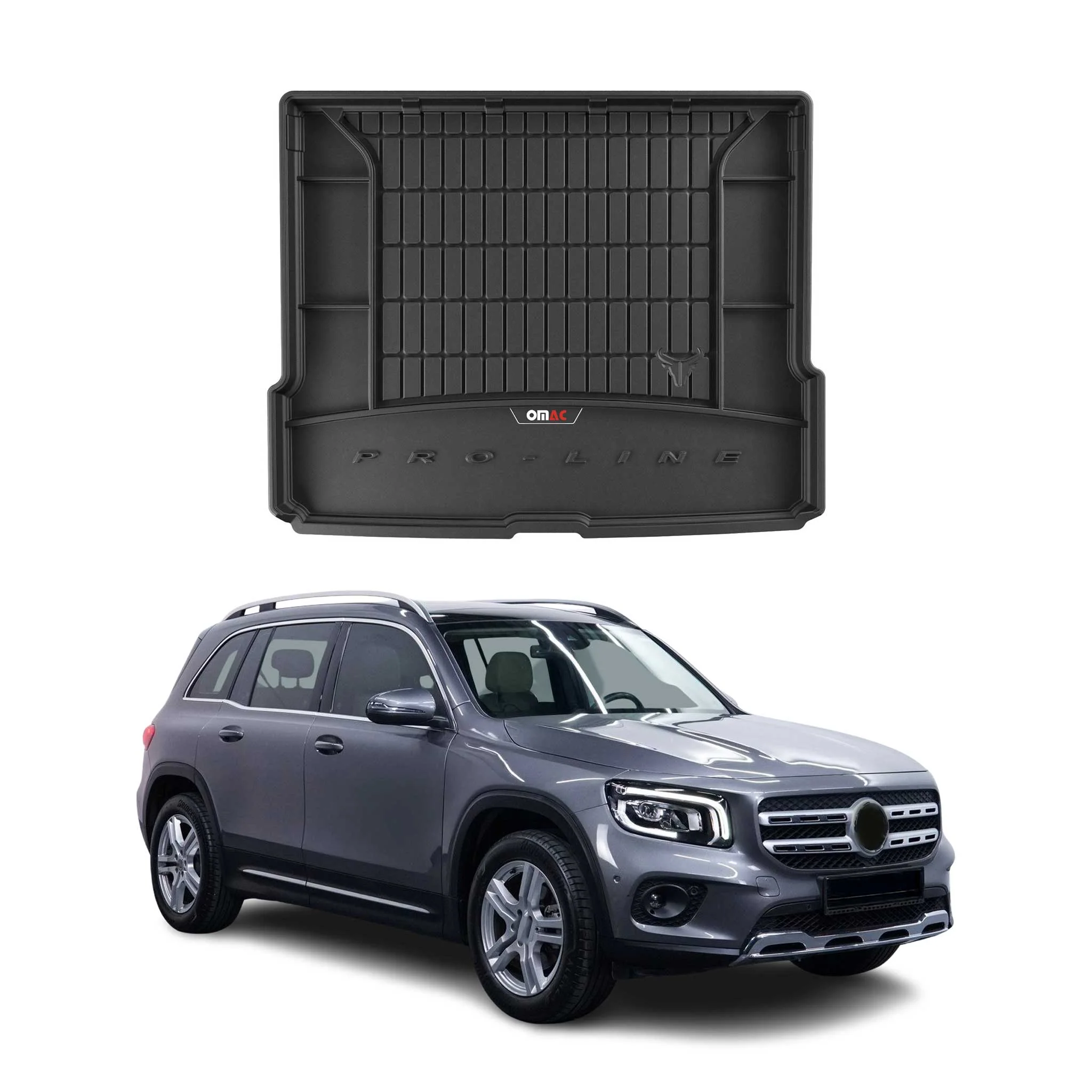 2020-2026 Mercedes GLB Class X257 Premium Cargo Liner Trunk Mat All Weather Heavy Duty Black