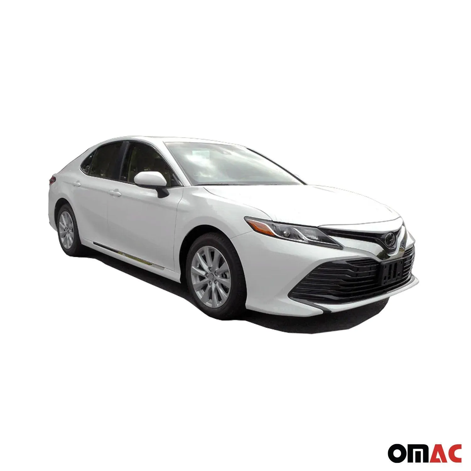 2018-2023 Toyota Camry Rear Bumper Accent 1Pc Stainless Steel Silver - Image 5