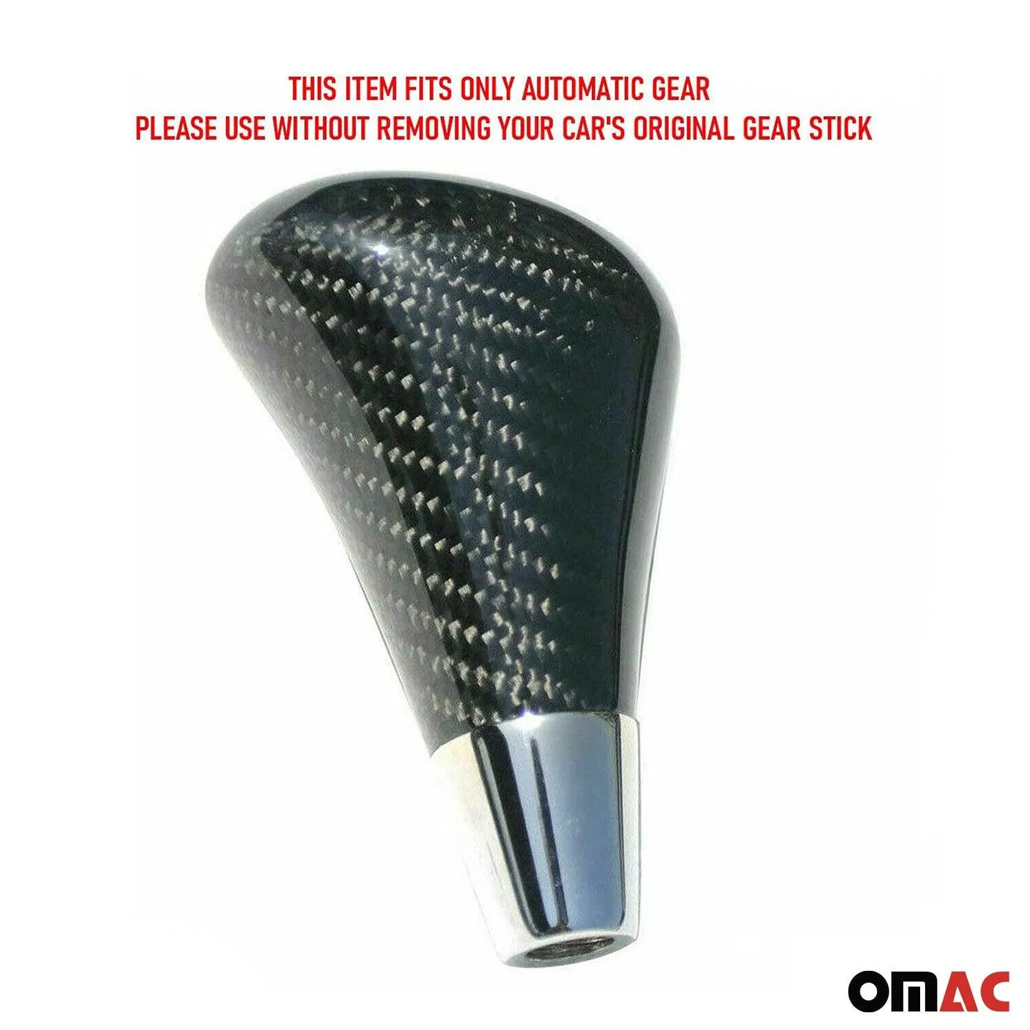 Mercedes W202 C208 C209 W210 W211 W220 R170 W163 Gear Shift Knob Handle Carbon - Image 2